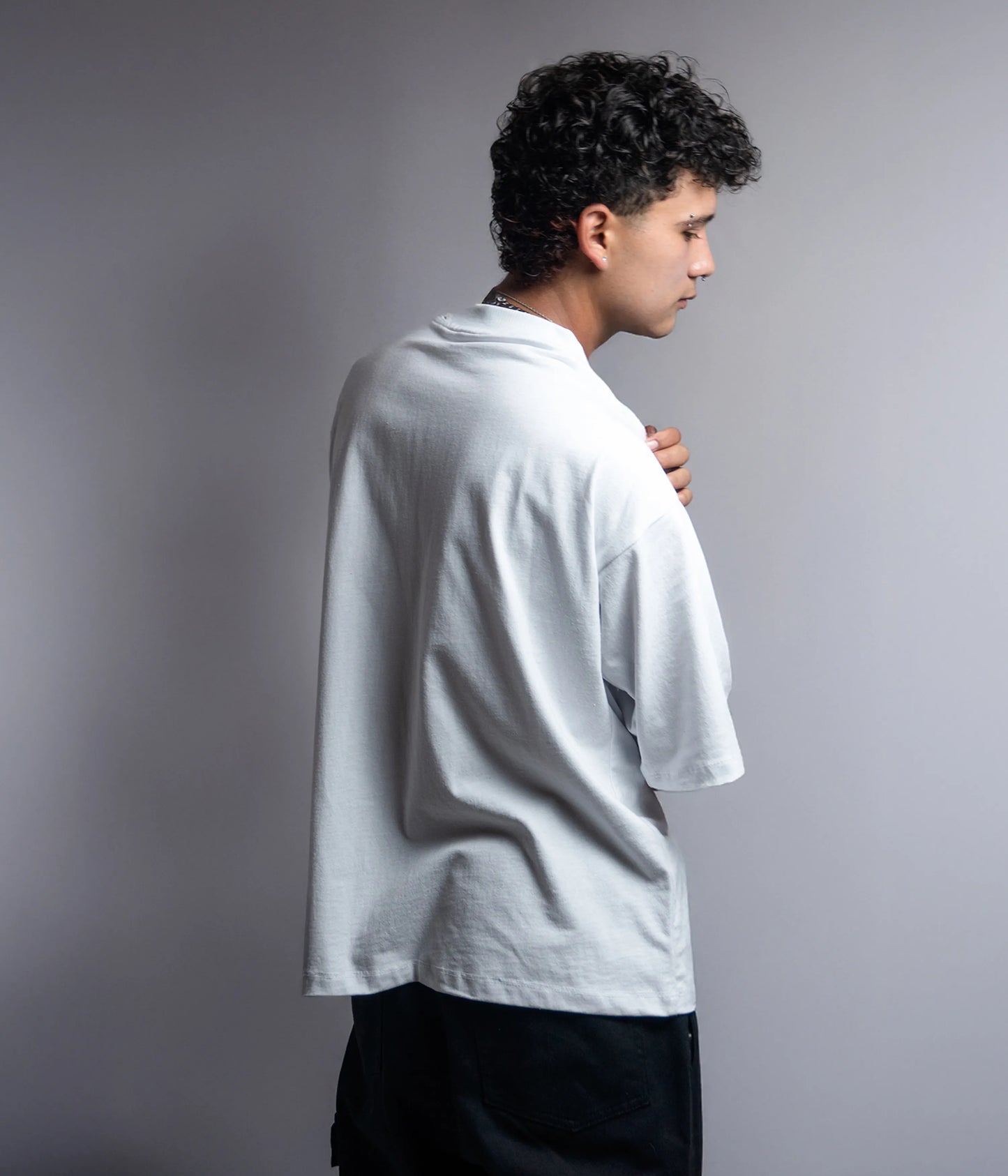 PACK: 3 Camisetas Básicas Relaxed fit - Blanco, Negro, Verde